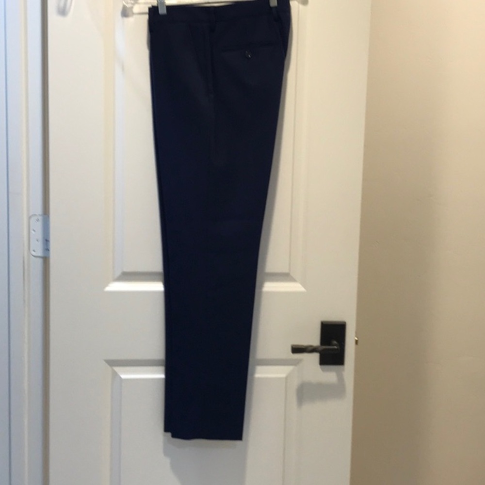 J Crew Bowery Navy Wool dress pants. 31/32